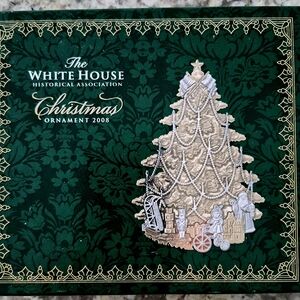 The White House Historical Association Christmas Ornament 2008 - NEW